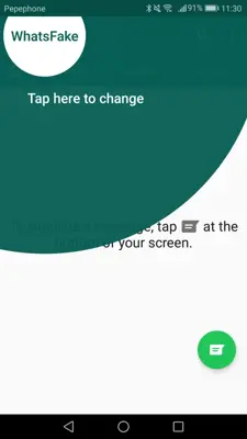 Fake Chat Whatsapp android App screenshot 11