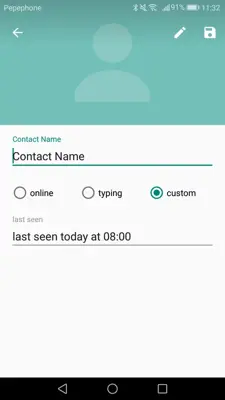 Fake Chat Whatsapp android App screenshot 6